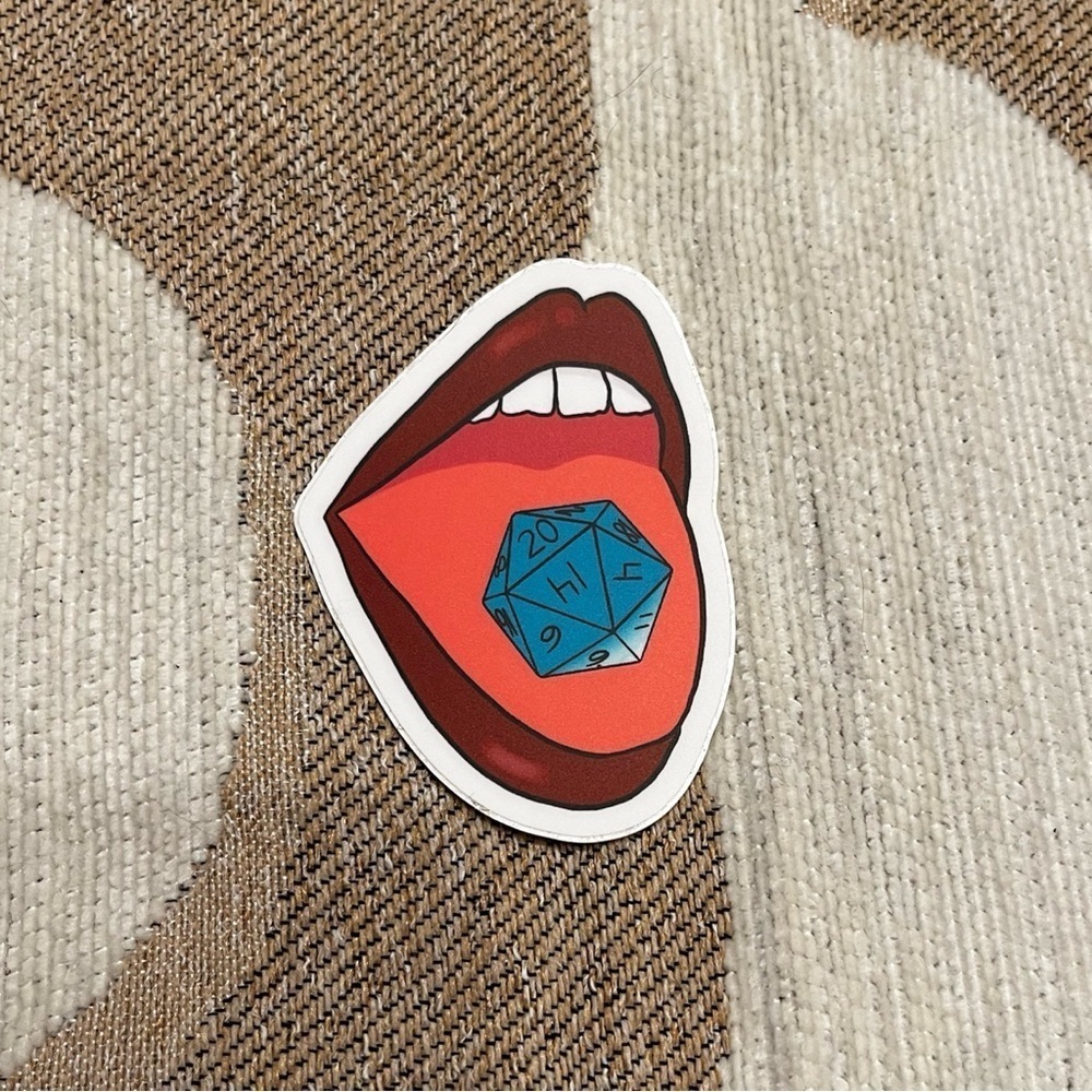 Forbidden Rock Candy Vinyl Sticker